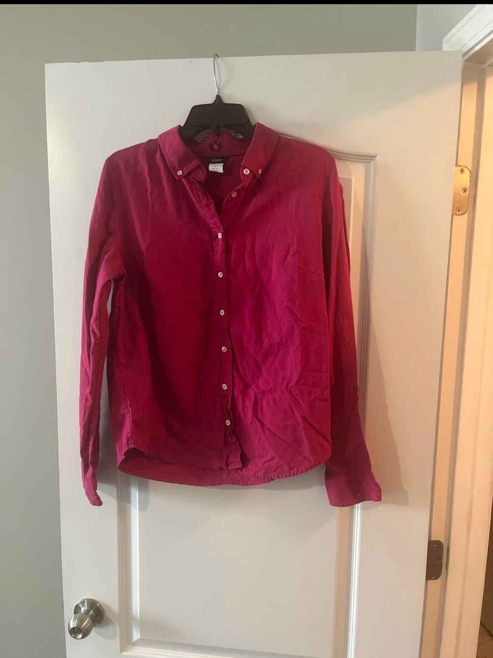 J. Crew Women's Pink Button Down Shirt!